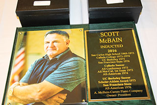 Scott McBain Plaque