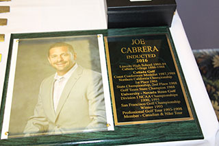 Joe Cabrera Plaque