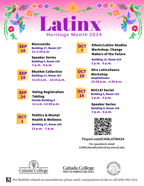 Latinx Heritage Month 2024 poster